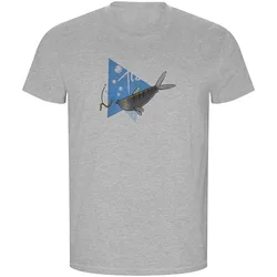 Fish Eco Short Sleeve T-shirt Heather Grey S Men