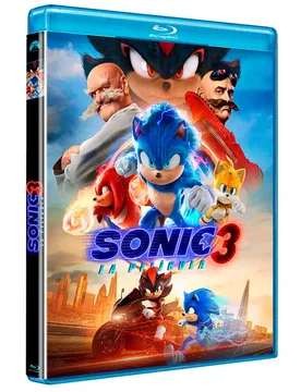 Blu-ray Sonic 3 La Multicolor One Size unisex - Paramount - FashionsVida