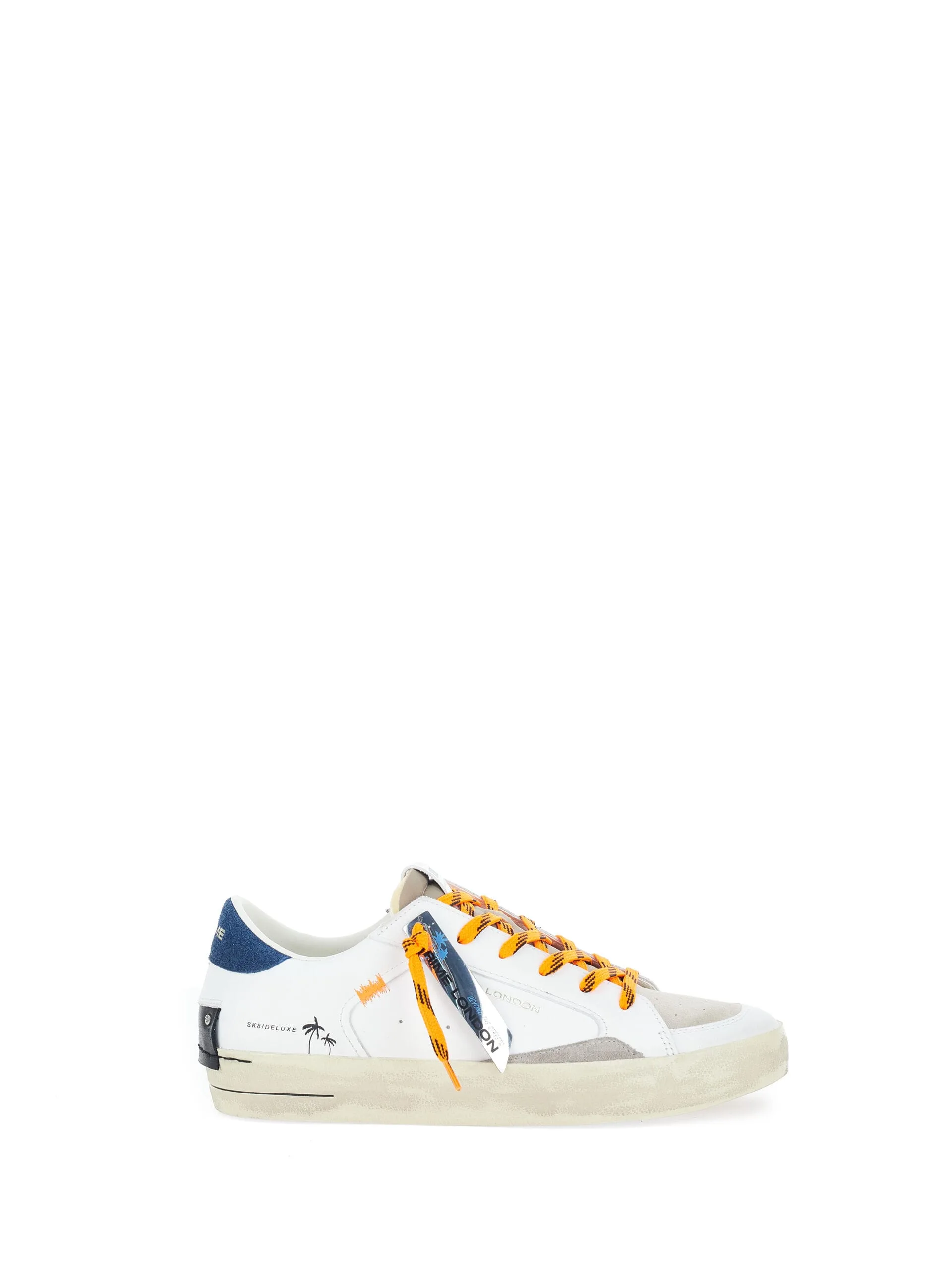 Sneakers SK8 Deluxe BIANCO 42 - Crime London - FashionsVida