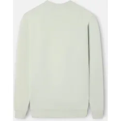 Sudadera de hombre con minilogo de rizo