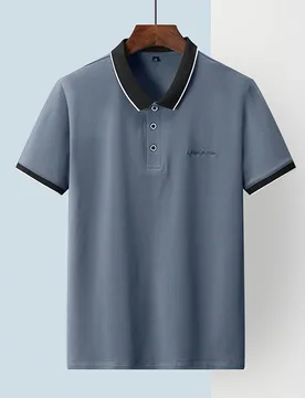 Large Size Men's POLO Shirt Short-sleeved Middle-aged and Elderly Cotton Cold T-shirt Dad's Suit - Aliexpress - FashionsVida
