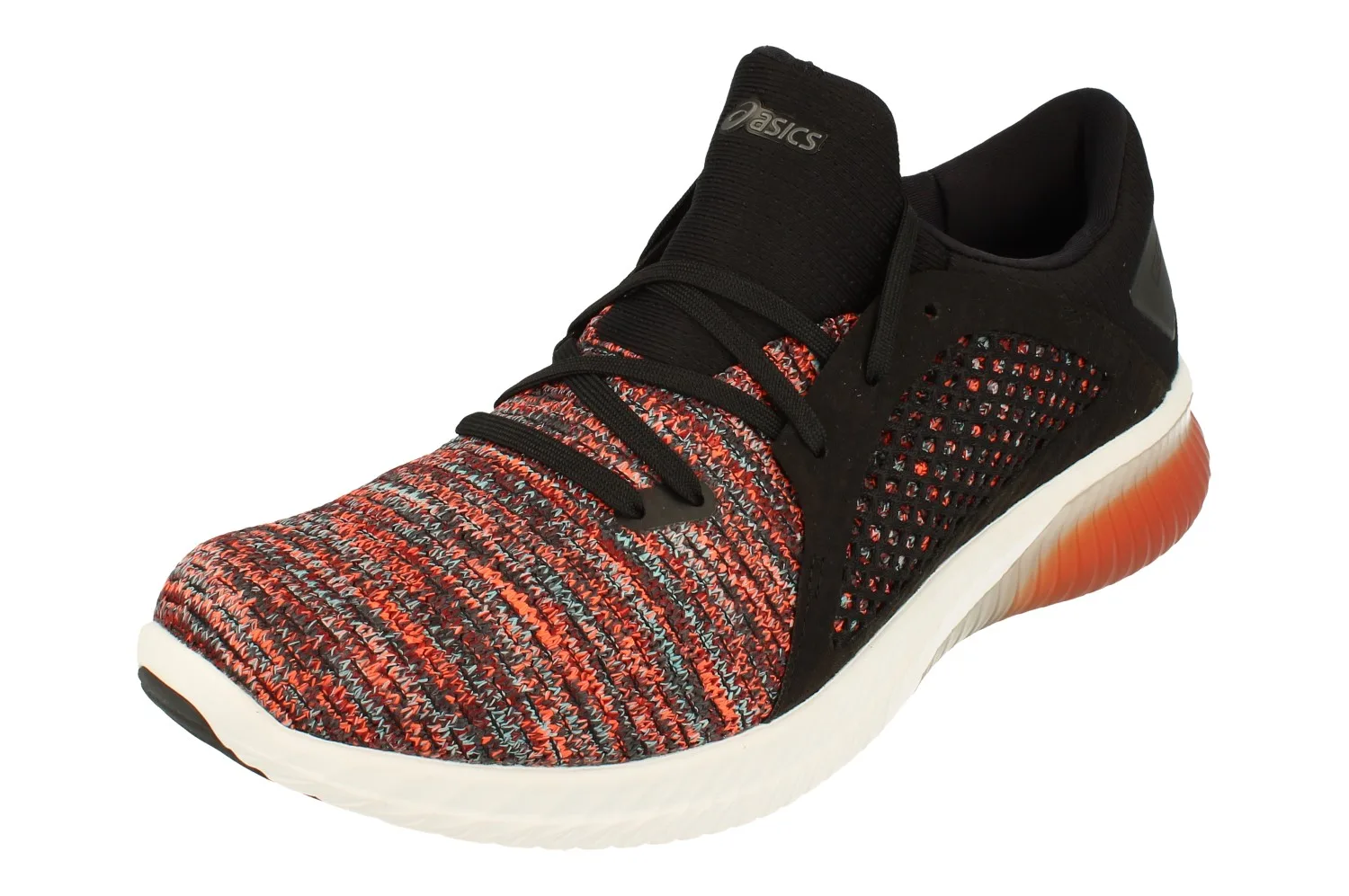 Gel-Kenun Knit Mens Running Trainers - Black - Size Uk 8 - Asics - FashionsVida