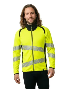 Sweat-shirt à Zip Accelerate Safe 19184 Hi-Vis Yellow / Black 5XL - MASCOT - FashionsVida