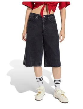 Originals Jeans Corti Firebird Jorts True Black Denim 32 - Adidas - FashionsVida