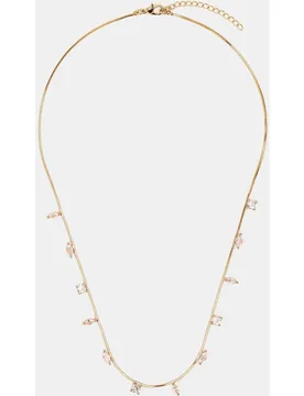 Collar corto con circonitas - Parfois - FashionsVida