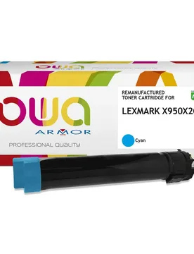 Toner Compatible Lexmark X950 X952 X954/x950x1cg Cyan One Size unisex - Owa - FashionsVida
