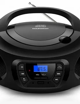 Radio Cd Dw3011 Black One Size unisex - Daewoo - FashionsVida
