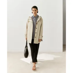 Parka de mujer ligera básica