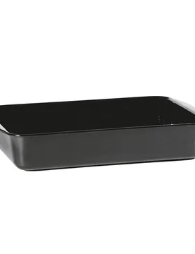 Emaille-Auflaufform 41 x 32 cm schwarz - KARL KRÜGER - FashionsVida