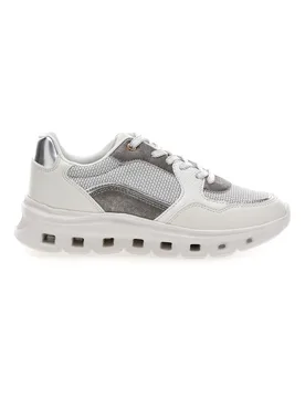 Sneakers da donna bianco grigio con inserti mesh Pittarello 8W24859 37 - PITTARELLO CAPSULE - FashionsVida