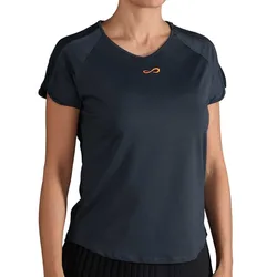 Mesh Short Sleeve T-shirt Titanium M Women