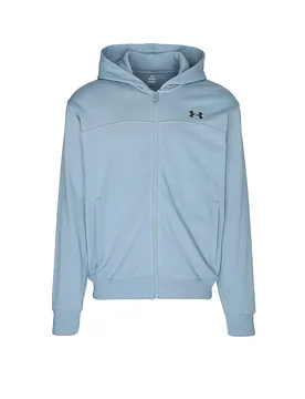 Veste à capuche UA Rival Lightweight bleu clair L - Under armour - FashionsVida