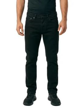 Pantaloni Merchant Sateen 5 Pocket Black 34 - Superdry - FashionsVida