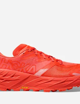 Men's Speedgoat 7 Trail Shoes in Bell Pepper/Bell Pepper, Size 8 - HOKA - FashionsVida