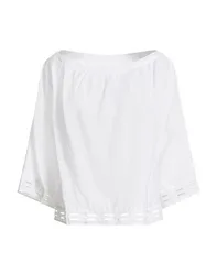 Lino Top Mujer Blanco 38 Mujer