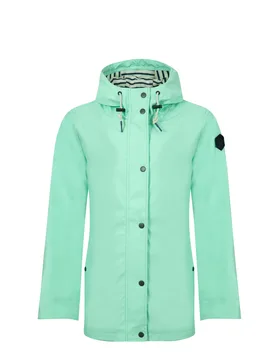 Weird Fish Faros Waterproof Rain Jacket Size 20 - sale all-sale sale womens women women all-womens women coats-jackets women coats-jackets coats - Apple Mint - FashionsVida