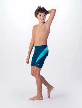 Barid Junior Jammer Gibraltar Sea / Peacock Blue 152 cm Boys - Aquawave - FashionsVida