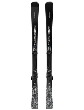 Packs (skis + fix) - Skis de piste - S/Max N°8 Black + M10 GW W 2027 en Bois - Taille 145 cm - Noir - Salomon - FashionsVida