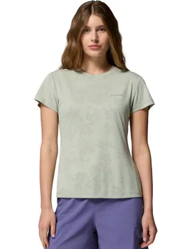 Camiseta manga corta de mujer Bluebird Canyon™ II Crew - Columbia - FashionsVida