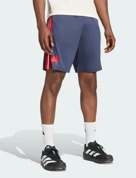 Short da palestra France Rugby M Shadow Navy - Adidas - FashionsVida