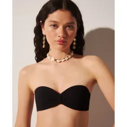 Top bikini textura y lurex
