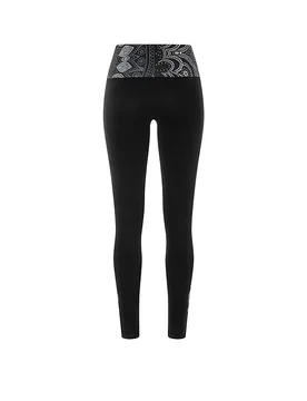 Damen Yogatight Maui Madhya schwarz L W - SPIRIT OF OM - FashionsVida