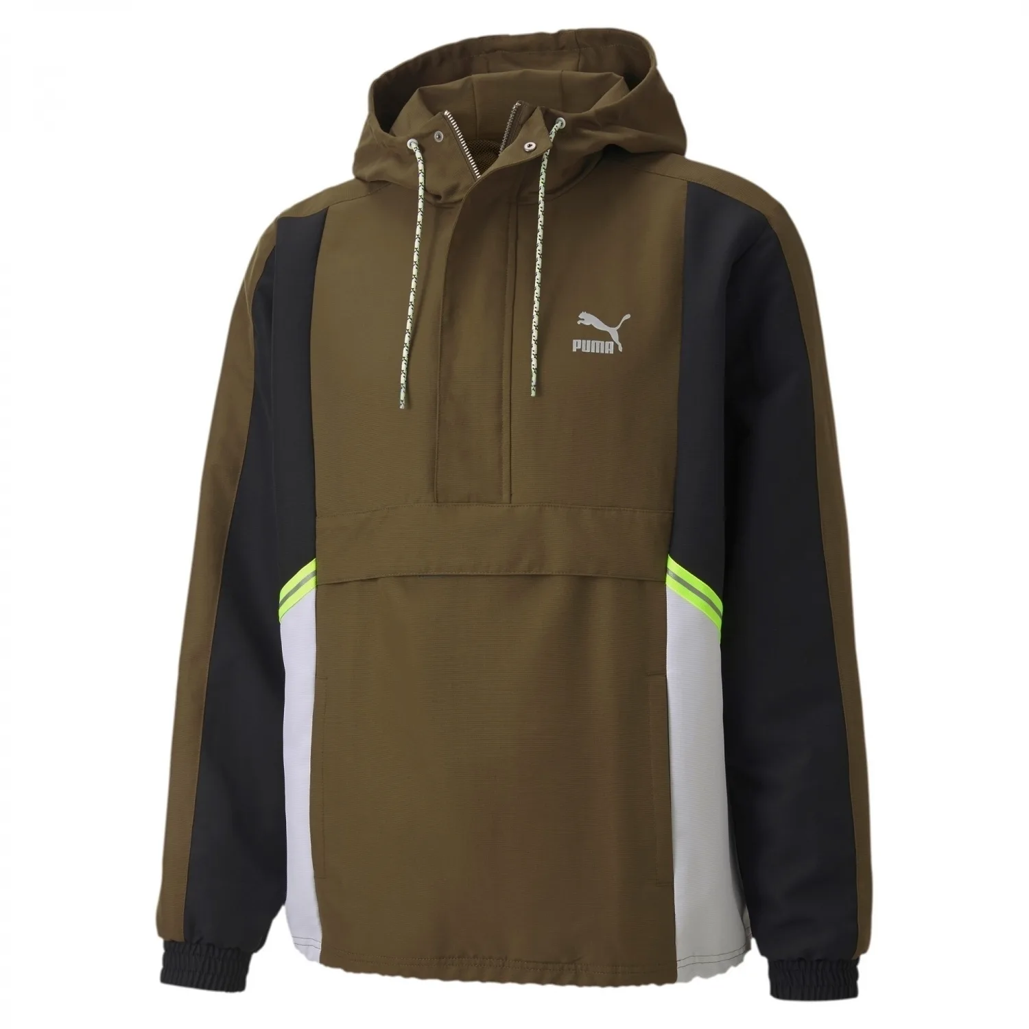 Tailored for Sport Jacket Dark Olive S Herren - Puma - FashionsVida