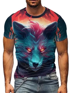 Plus-size T-shirts for Men and Women. Men's 3D Printed Short-sleeved T-shirt with a Smooth Fabric, Men's and Women's - Aliexpress - FashionsVida