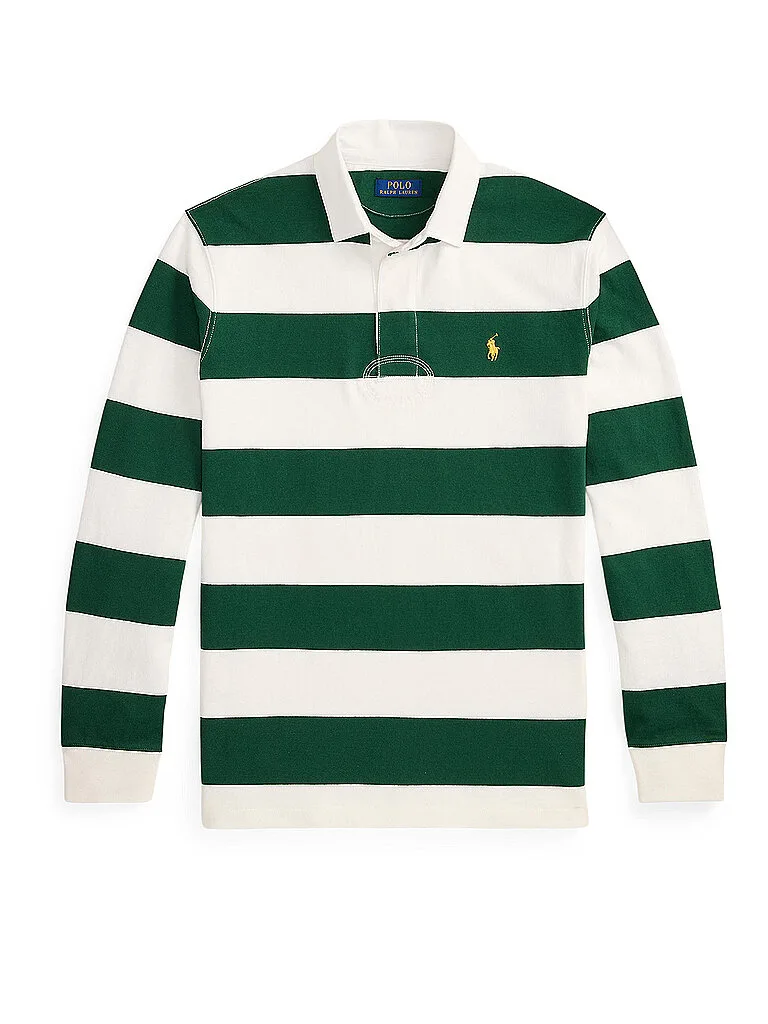 Camisa de rugby verde oscuro XL - Ralph Lauren - FashionsVida