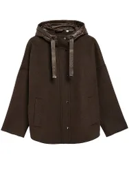 Comma Cape - Poncho marrón L