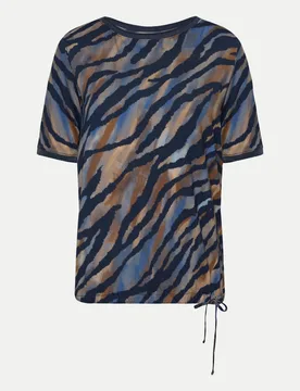 T-Shirt mit Animalprint Mehrfarbig 40 - Betty barclay - FashionsVida