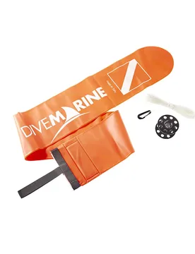 Boa Di Segnalazione Big Delrin Finger Reel Empty 15 M White Nylon Cord Simple Safety Pvc - Divemarine - FashionsVida