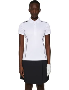 J.Lindeberg Polo Leyla, weiss xs - J.lindeberg - FashionsVida