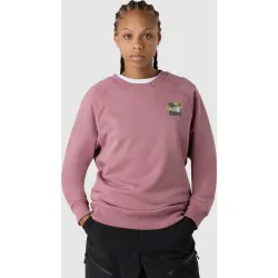 Sudadera holgada con estampado gráfico de mujer Connect