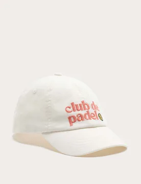 Kids' Pure Cotton Padel Baseball Cap (3-13 Yrs) Neutral male - M&S x club de padel - FashionsVida