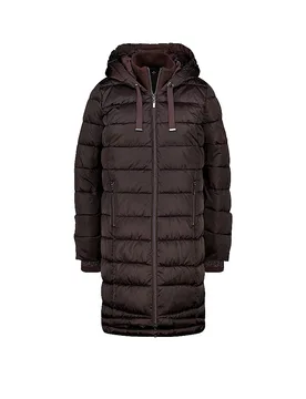 Abrigo acolchado marrón 36 - monari - FashionsVida