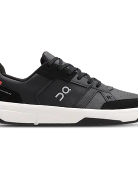 THE ROGER Men's Sneakers - Black - Size 8 - Leather - Black - Size: 8 - On - FashionsVida