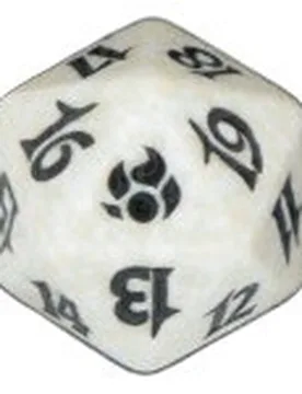 Magic Morningtide Spindown Dice White - Magic: The Gathering - FashionsVida