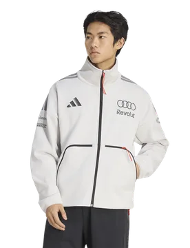 Audi F1 Engineers & Marketing Track Top Herren Jacken - Weiß - Größe XXXL - Poly Mesh White XXXL - Adidas - FashionsVida