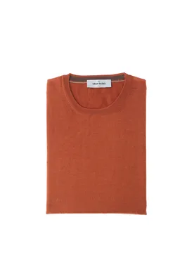 Maglia lana seta ARANCIONE 56 - Gran Sasso - FashionsVida