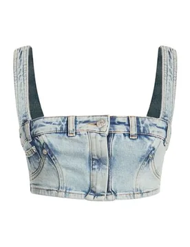 Top Mujer Azul marino M,S Mujer - Moschino - FashionsVida