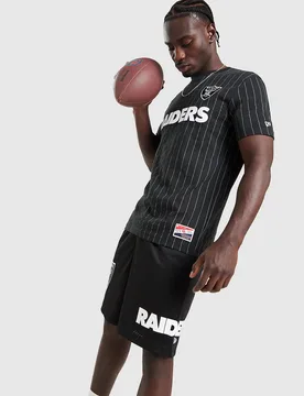 NFL LA Raiders Mesh Shorts - Herren, Schwarz - male - Size: L - New era - FashionsVida