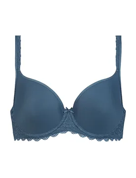 Reggiseno con ferretto AMOROUS inkcloud petrolio 90D - Mey - FashionsVida