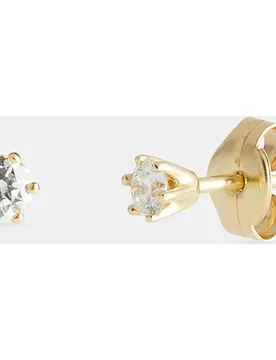 Pendientes de oro y diamantes - El Corte Inglés - FashionsVida