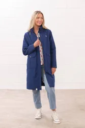 Women's Annika Coat in Indigo Size: 18 - Indigo - Size: 18