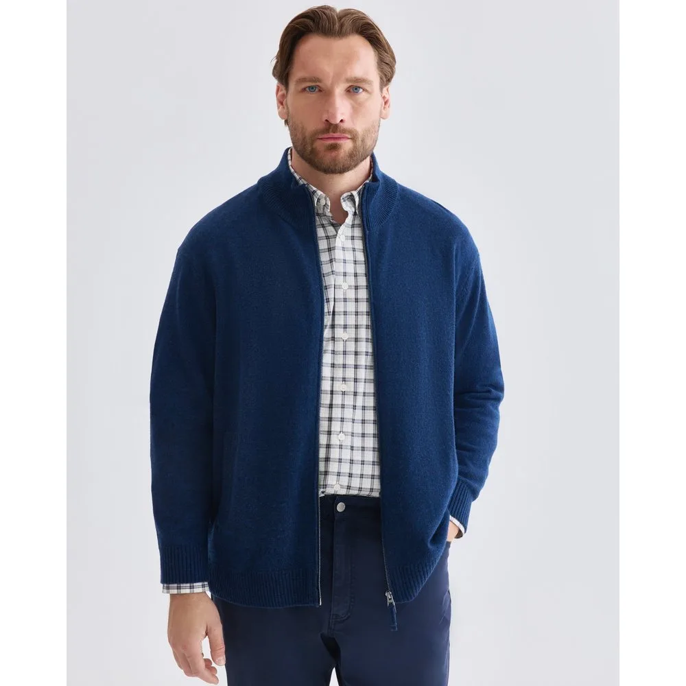 Chaqueta cremallera talla grande hombre - Dustin - FashionsVida