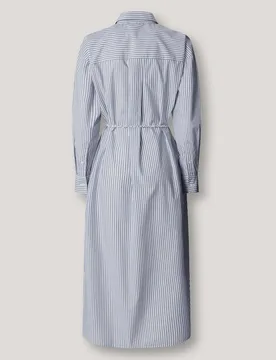 Vestido midi de mujer de rayas - Pepe Jeans - FashionsVida