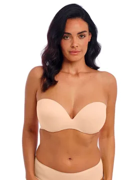 Ines Secret Strapless Wired Multiway Push-Up Bra C-F Nude female - Wacoal Lingerie - FashionsVida