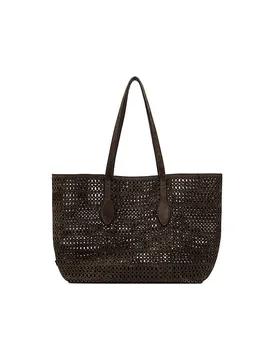 Ledertasche - Schultertasche MASHUP braun Damen - GIANNI CHIARINI - FashionsVida