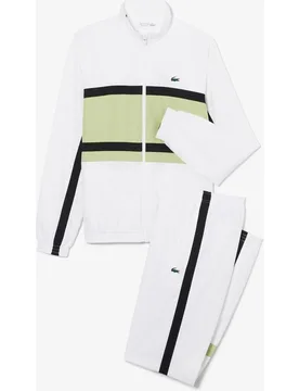 Chándal de hombre deportivo estampado en negro - Lacoste - FashionsVida